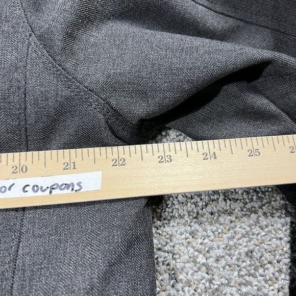 Levis Jacket Mens M Gray Lined‎ Field Coat Full Zip Military Pockets Utility - Picture 7 of 9